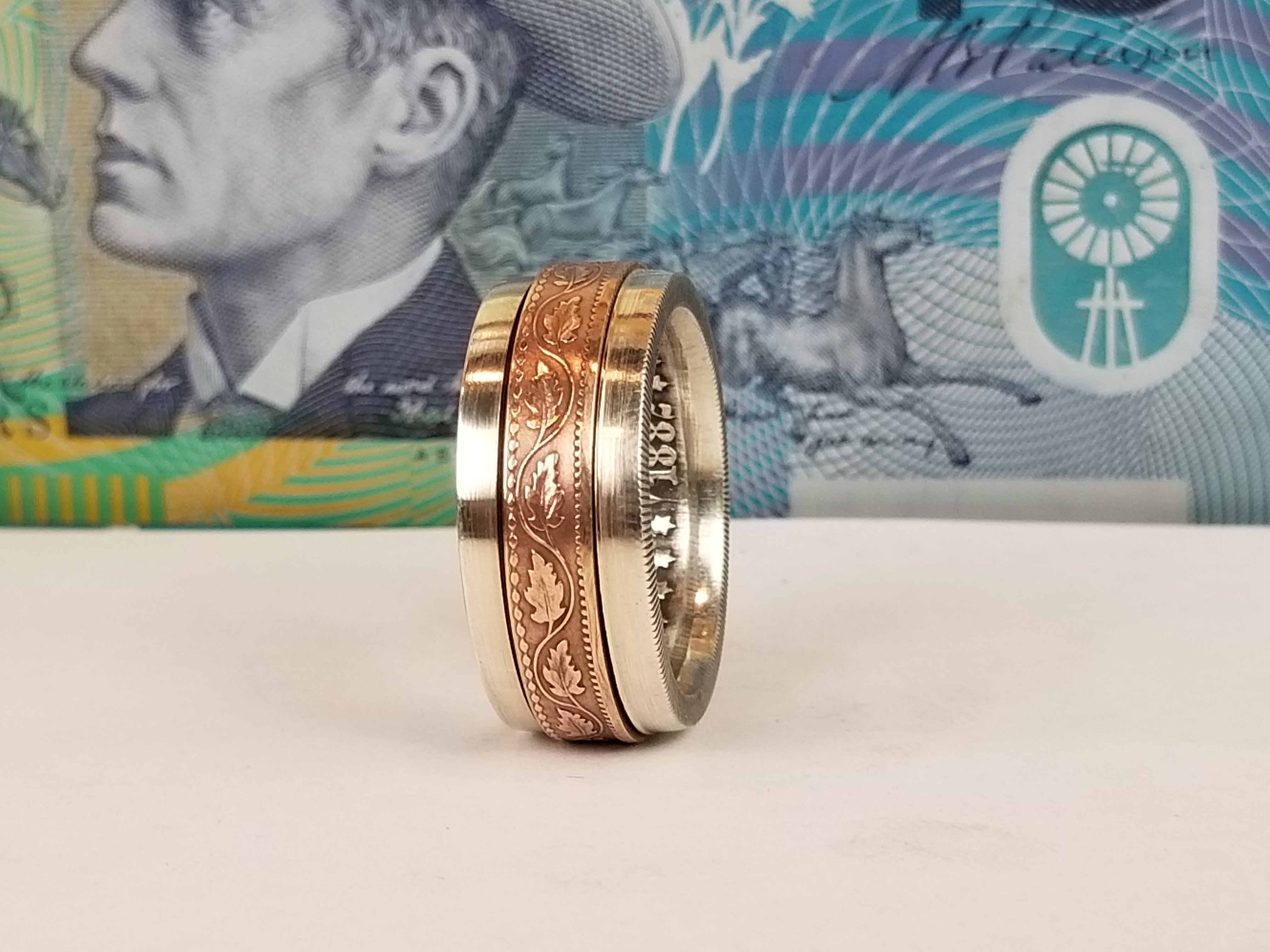 John Wick Silver Coin Ring - Silver State Foundry